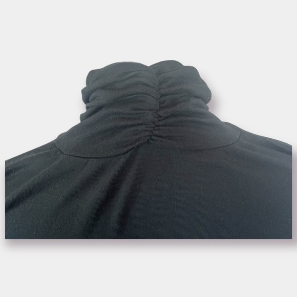 Soft Surroundings Turtle Neck Ruching Size Large - Picture 7 of 8